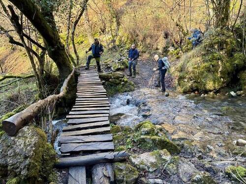 Puente sobre el río Rozaliego