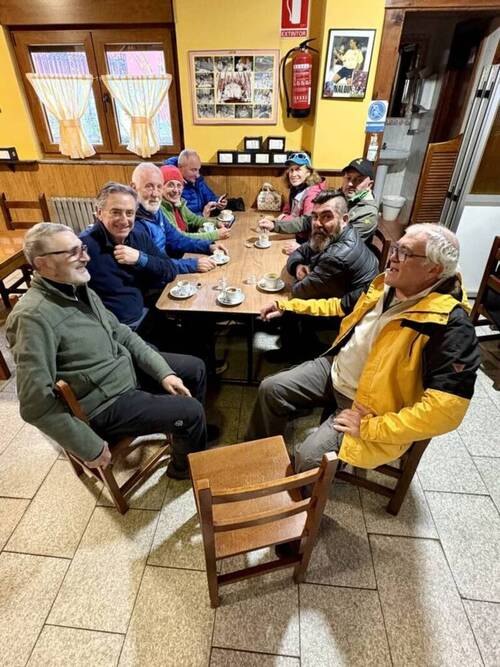«Tercer tiempo» en el restaurante Las Foces (Pinos).