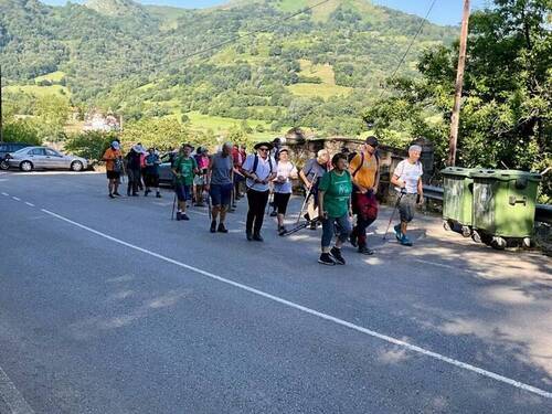 Ruta Saludable del Jueves 18 de Julio 24 - Grupo Montañeros Moscón - ama de Grado, La Corredoria, Alto de la Corredoria, catarata de Buanga, Perlavia.