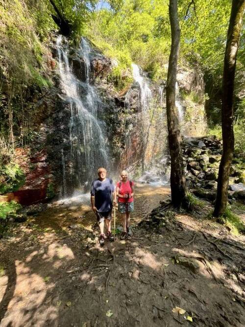Ruta Saludable del Jueves 18 de Julio 24 - Grupo Montañeros Moscón - ama de Grado, La Corredoria, Alto de la Corredoria, catarata de Buanga, Perlavia.