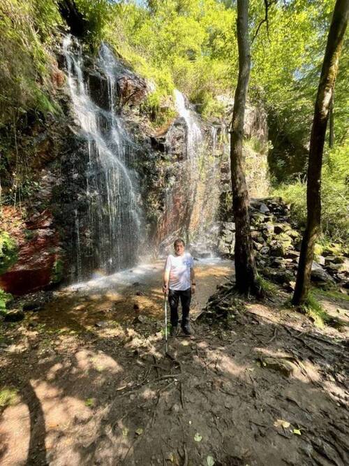 Ruta Saludable del Jueves 18 de Julio 24 - Grupo Montañeros Moscón - ama de Grado, La Corredoria, Alto de la Corredoria, catarata de Buanga, Perlavia.