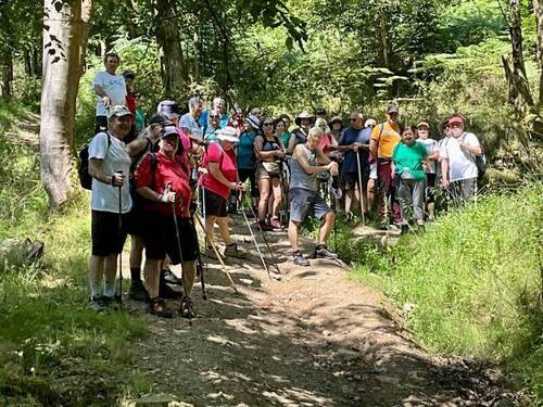 Ruta Saludable del Jueves 18 de Julio 24 - Grupo Montañeros Moscón - ama de Grado, La Corredoria, Alto de la Corredoria, catarata de Buanga, Perlavia.