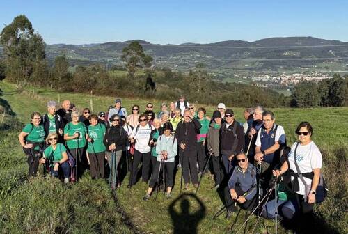 Ruta saludable del Jueves 24 de Octubre 24 - Grupo Montañeros Moscón